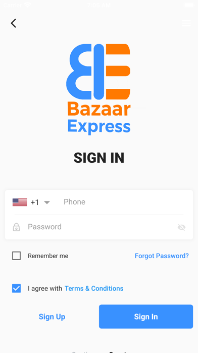 Bazaar Express Screenshot