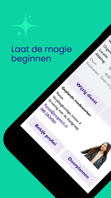 Zorgwerk opdrachtgevers Screenshot