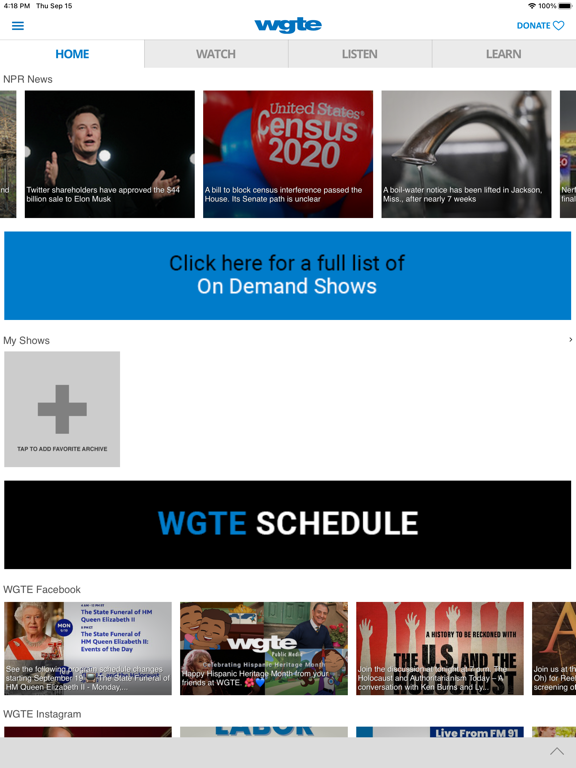 Screenshot #5 pour WGTE App