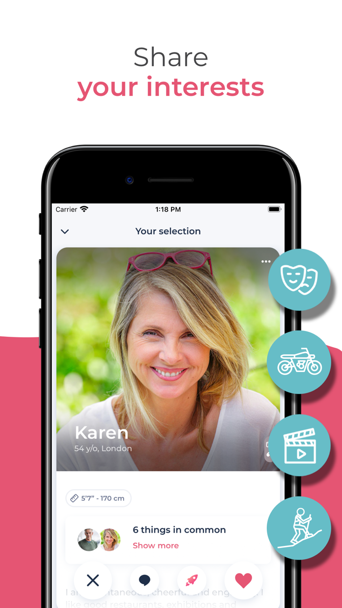 OurTime  Mature Dating App