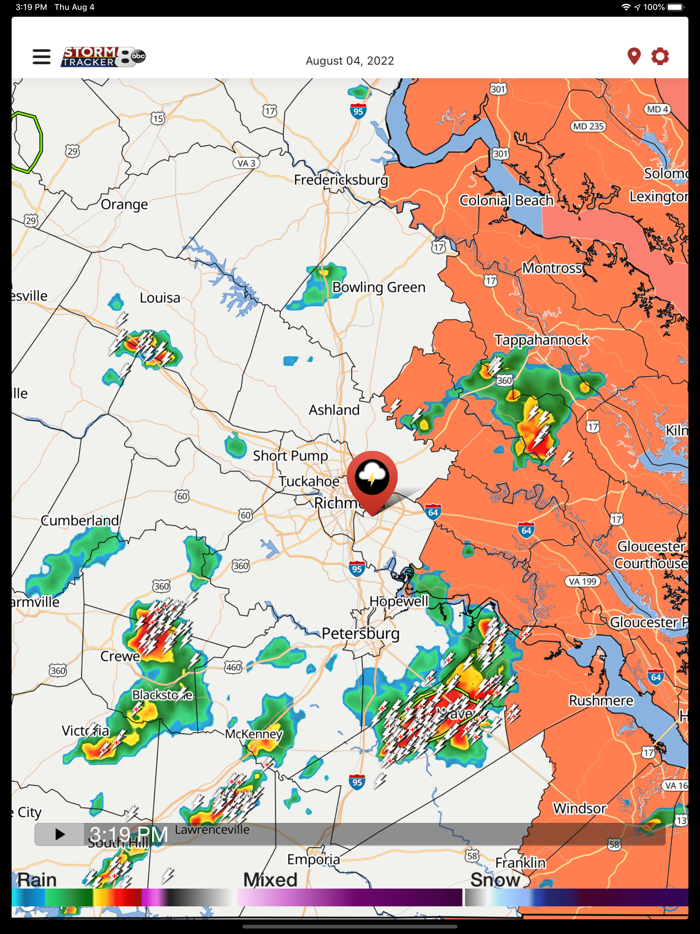 WRIC StormTracker 8 Weather