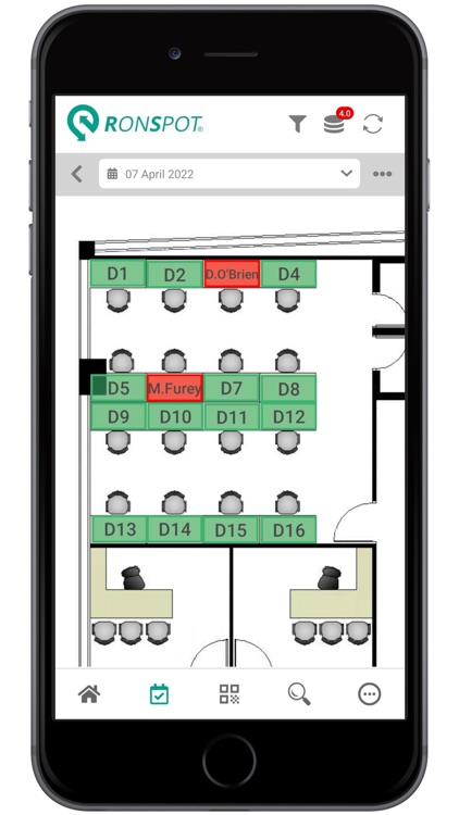 RONSPOT - Desk & Parking Mgt