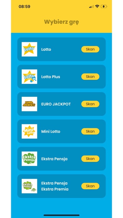 LottoSkan Screenshot