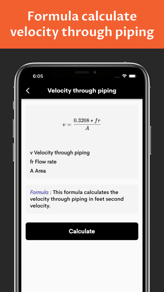 #6. Fluid Mechanics Calculation (iOS) 由: Kantaben Gorasiya