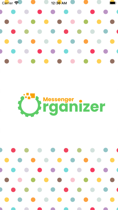 Screenshot #1 pour Messenger Organizer