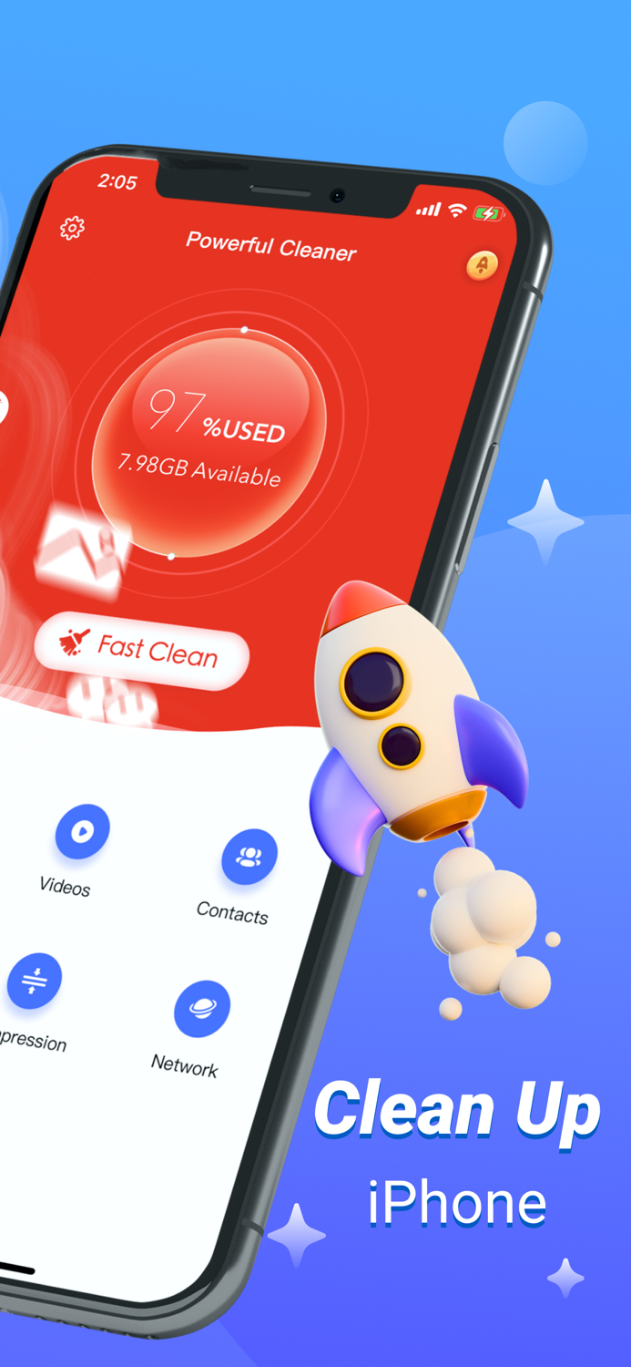 Powerful Cleaner-Clean Storage