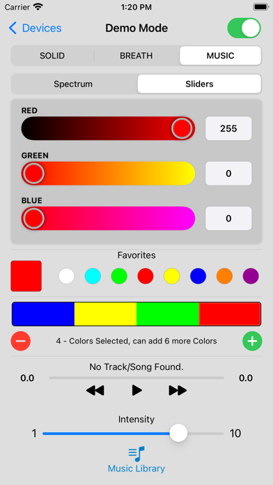 Club Car LED Lighting Screenshot