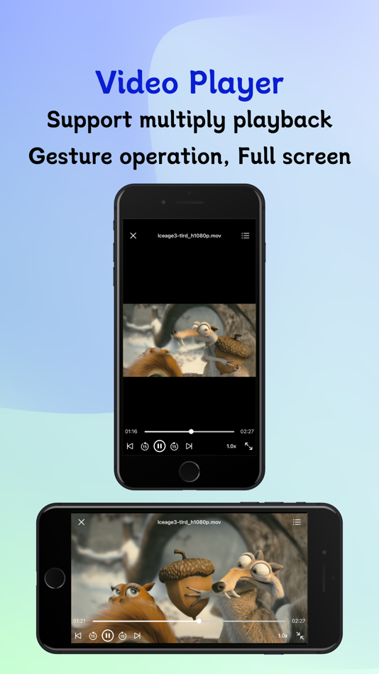 #1. fastPlayer -Local Media Center (iOS) Podle: 少为 刘