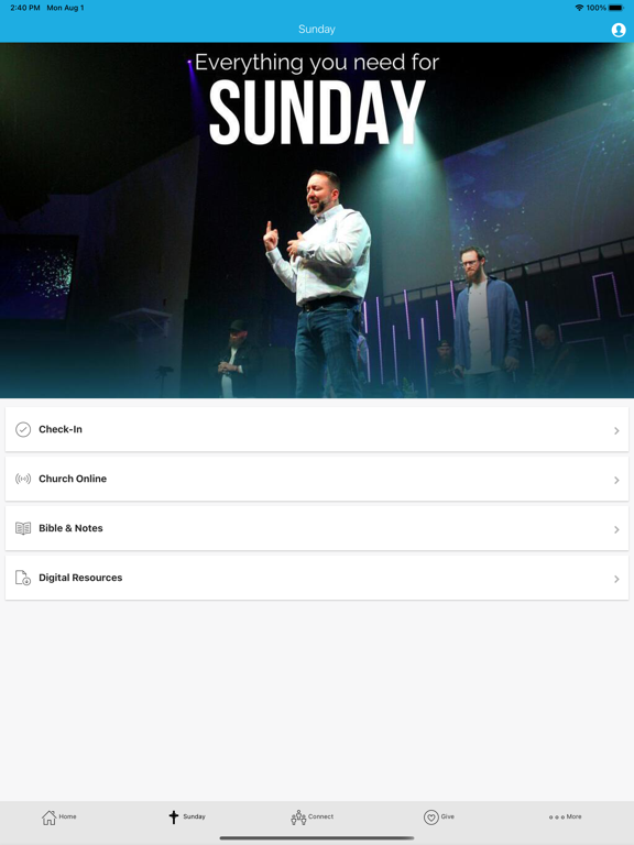 New Life FM Church iPad screenshot 2 - Lifestyle app