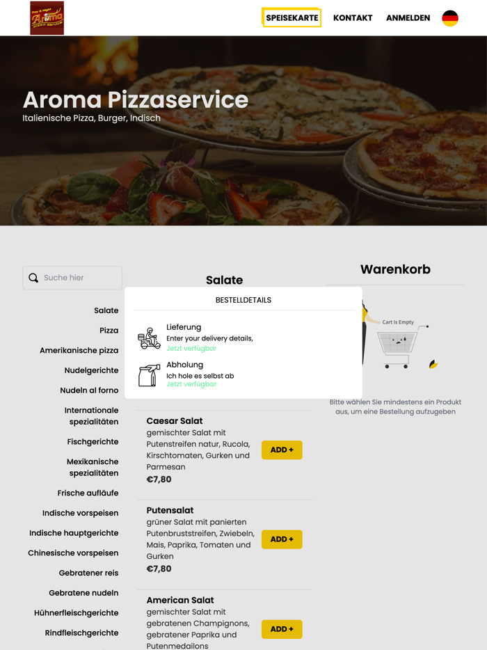 Aroma Pizza Fellbach