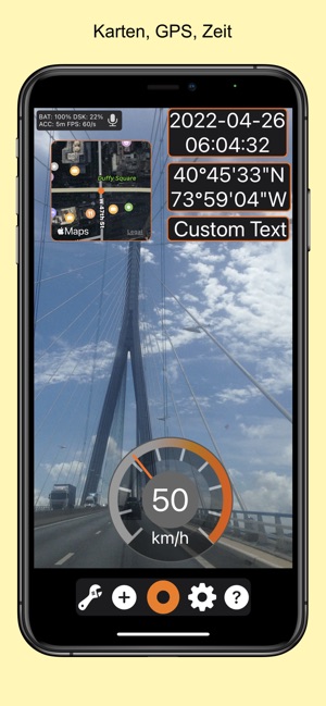 Dashcam - Unfall Video Kamera im App Store