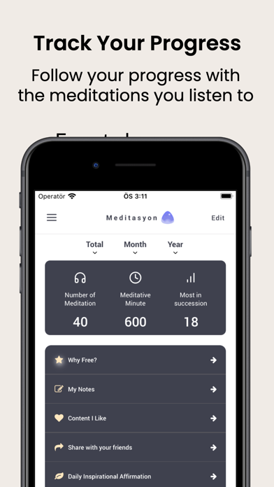Meditation App: Sleep Sounds Screenshot