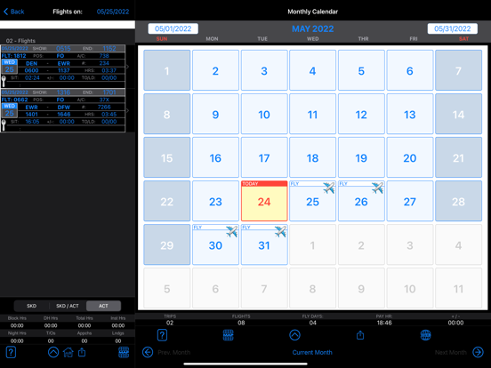 iLog Aviation Logbook iPad screenshot 3 - Travel app