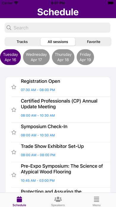 NWFA Expo 2024 Screenshot