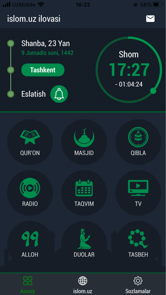 #2. Islom.uz ilovasi (iOS) 由: Ismoil Mukhammad Yusuf