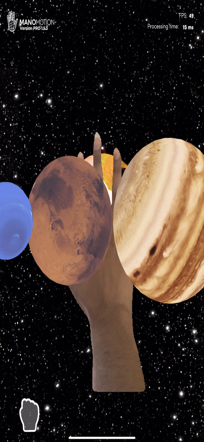 ManoMotion Hand Occlusion