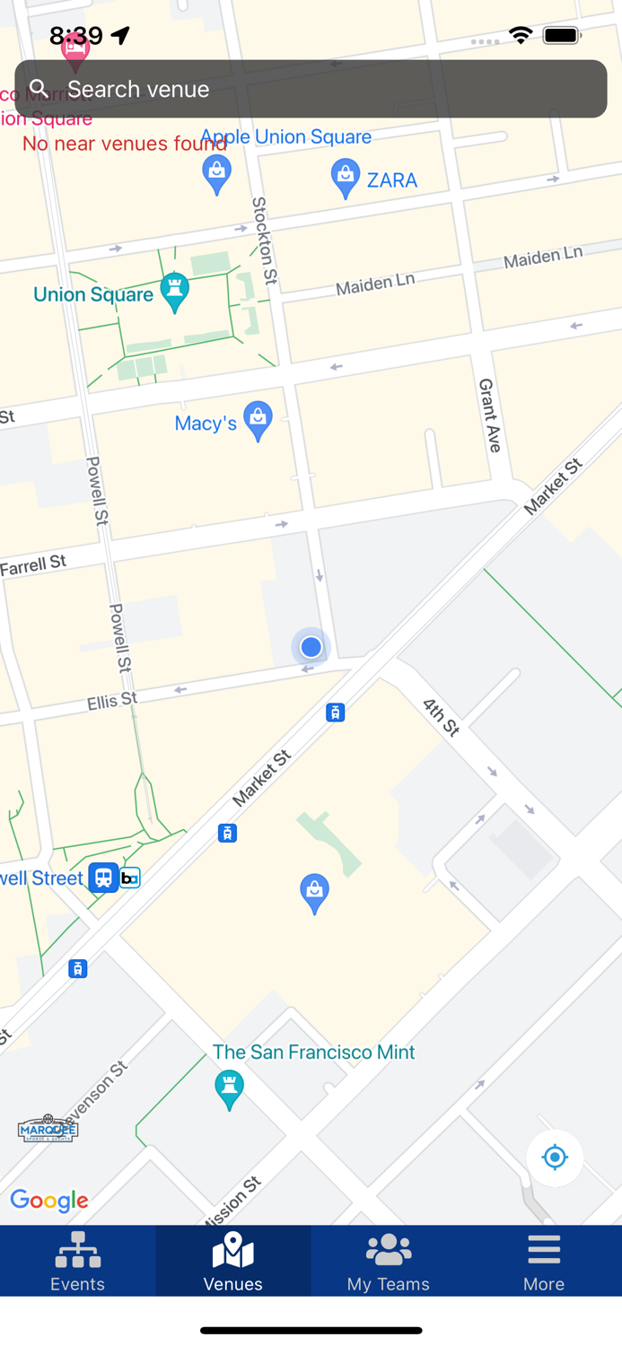 Marquee Sports and Events