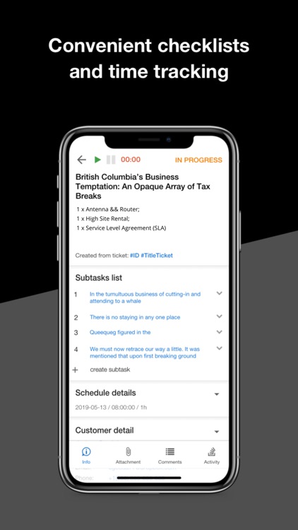 Splynx scheduler application