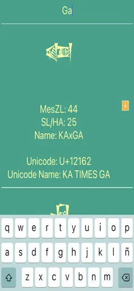 Game screenshot Cuneiform Sign List apk