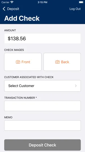 QNB Bank Mobile Deposit 4 Biz screenshot 4