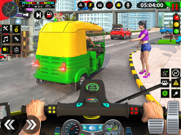 嘟嘟車自動駕駛遊戲