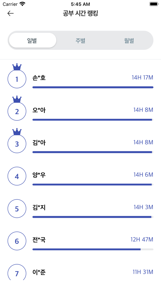 #5. 수능선배 (iOS) Podle: yongbeom kho