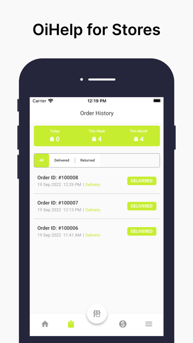 OiHelp for Stores Screenshot