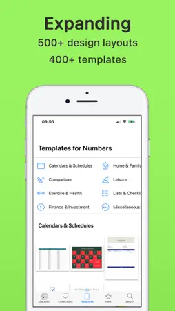 Templates for Numbers - DesiGN screenshot 2