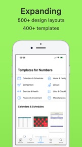 Templates for Numbers - DesiGN screenshot