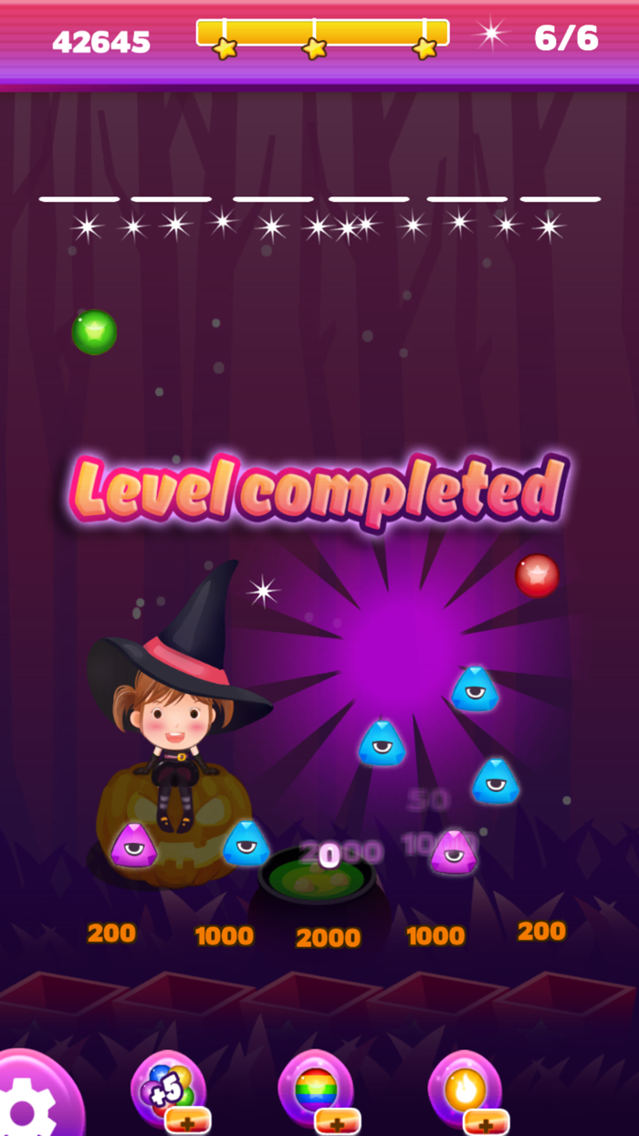 Bubble Shooter Dark Halloween