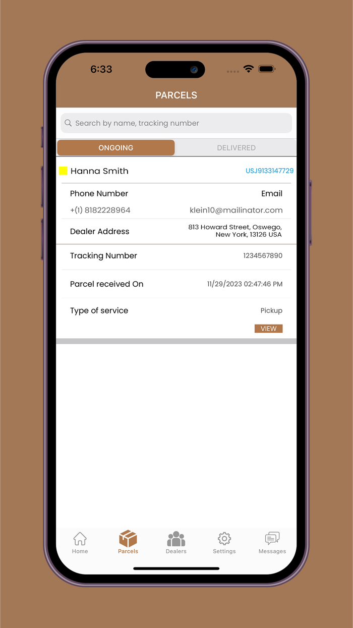 Secure Parcel Service