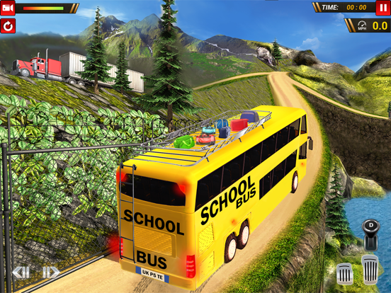 School Bus Uphill Driving screenshot 3