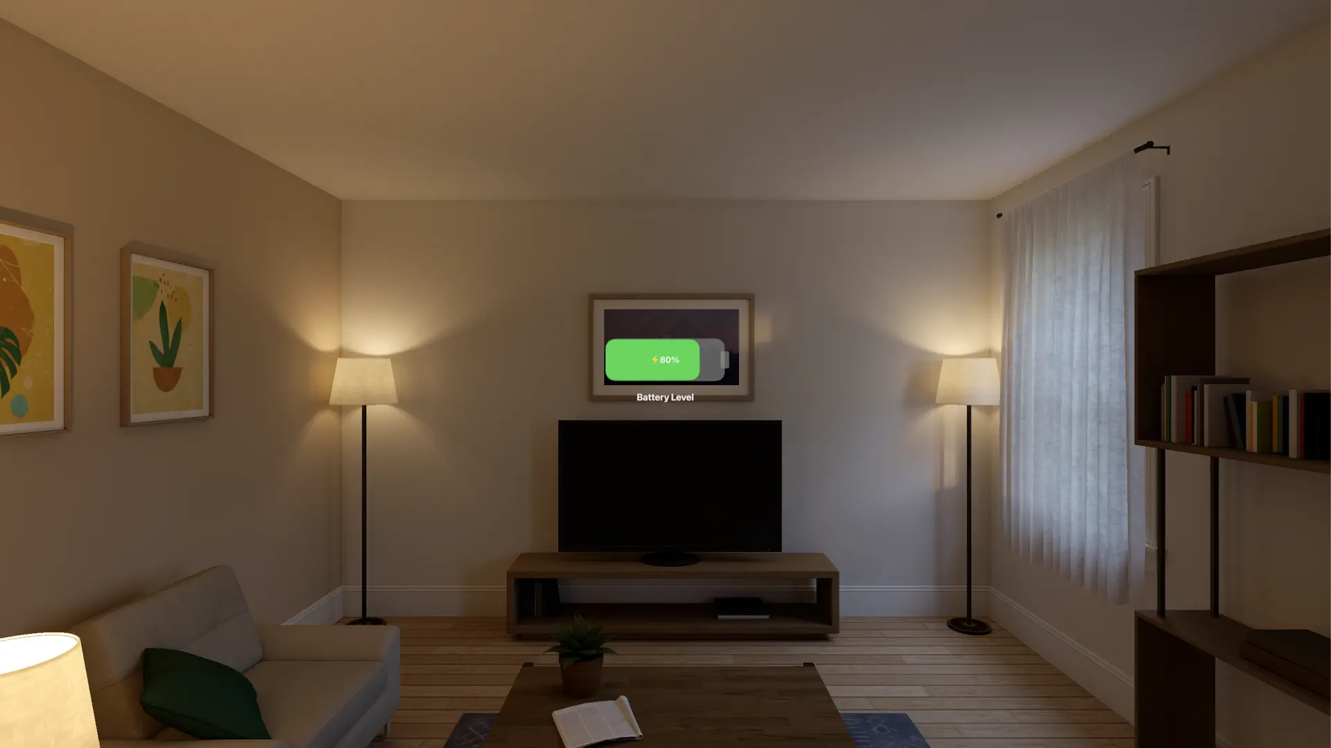 Battery Widget for Vision OS screenshot 3