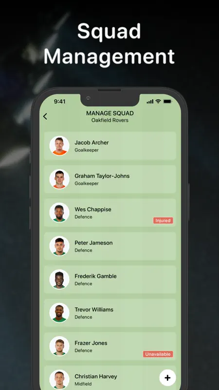Teamsheet - Football Line Up screenshot 5 of 7