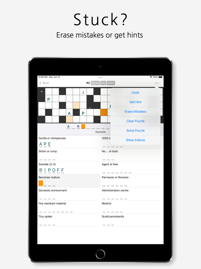 Acrostic Crossword Puzzles