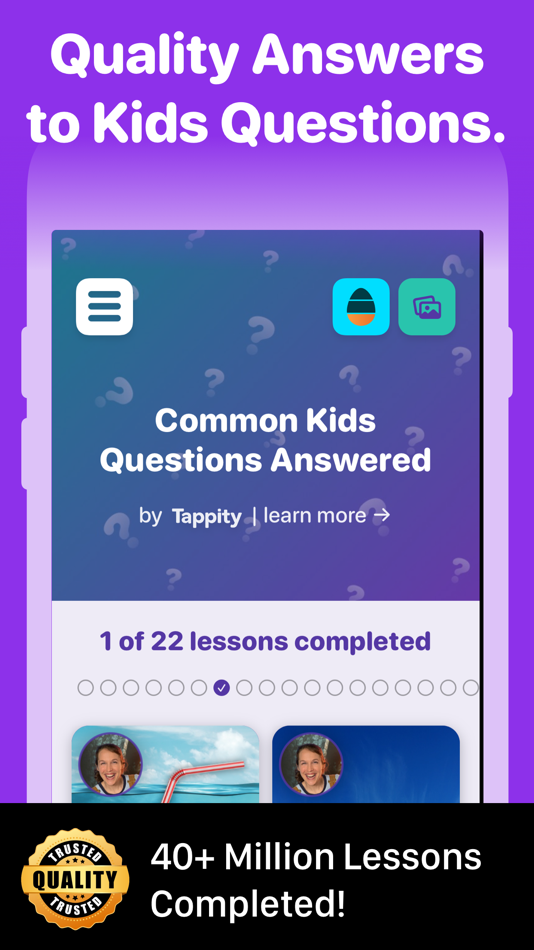 #1. Common Kid Questions & Answers (iOS) 由: Tappity, Inc.