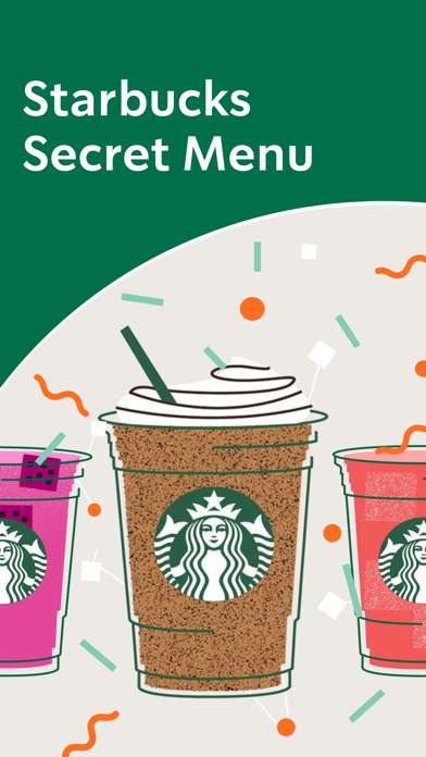 Starbucks Secret Menu Drinks + Screenshot