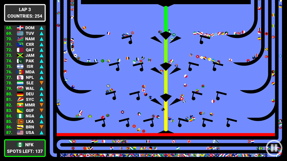 #3. World Marble Race (iOS) 由: Mateo Garnica Castillo