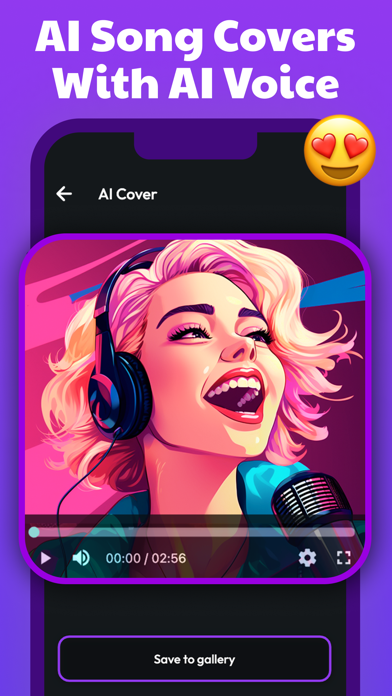 Songy: AI Music & Cover Maker Screenshot