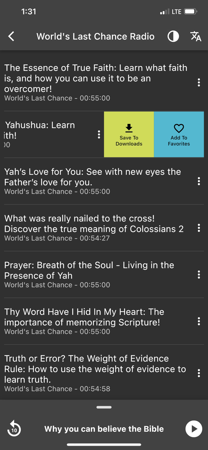 Worlds Last Chance Radio