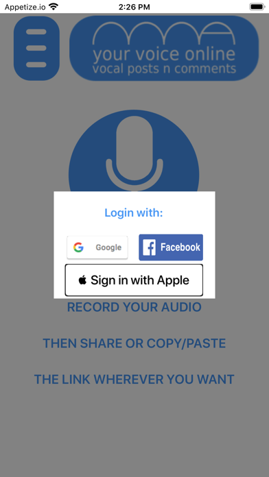 MicApp Screenshot
