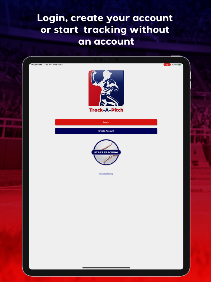 Track-A-Pitch Pitch Count