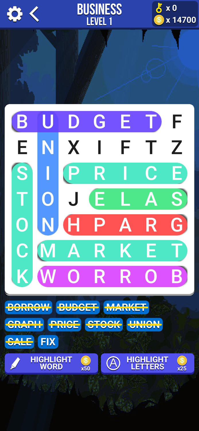 Word Search - Quest Puzzle
