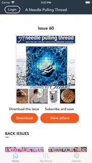 How to cancel & delete a needle pulling thread 1