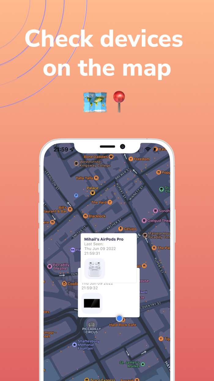 Bluetooth Headphones Finder