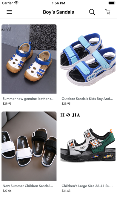 Cheap Baby Shoes Shop Online Screenshot