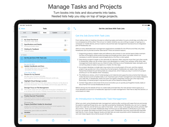 Notebooks – Write and Organize iPad app afbeelding 7