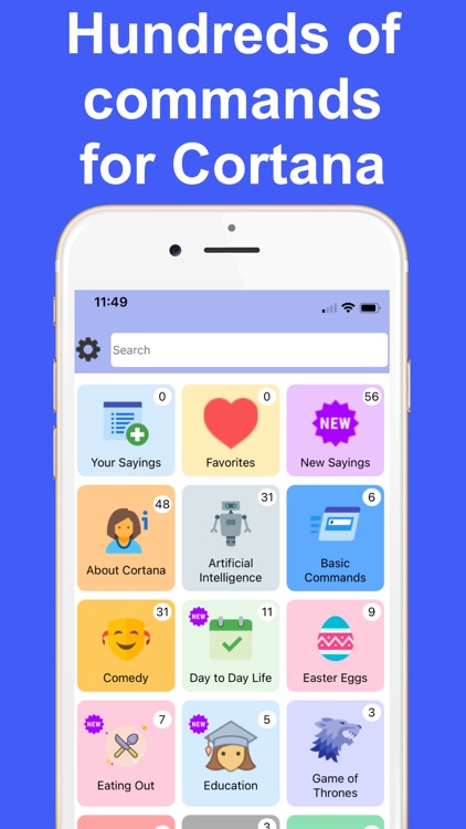 Ask for Microsoft Cortana App