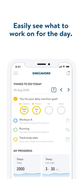 Game screenshot Endeavors Wellness App apk