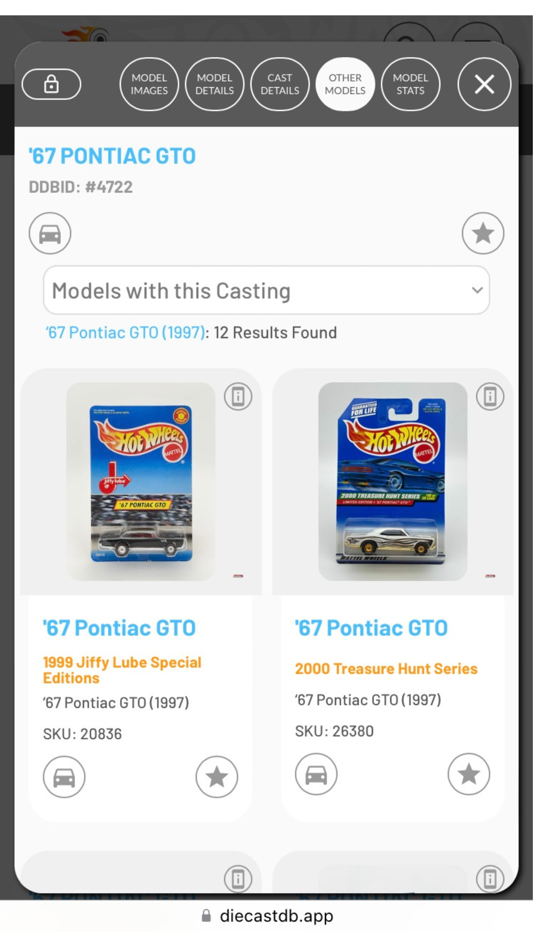 #6. DiecastDB (iOS) Av: Redline Diecasts Limited
